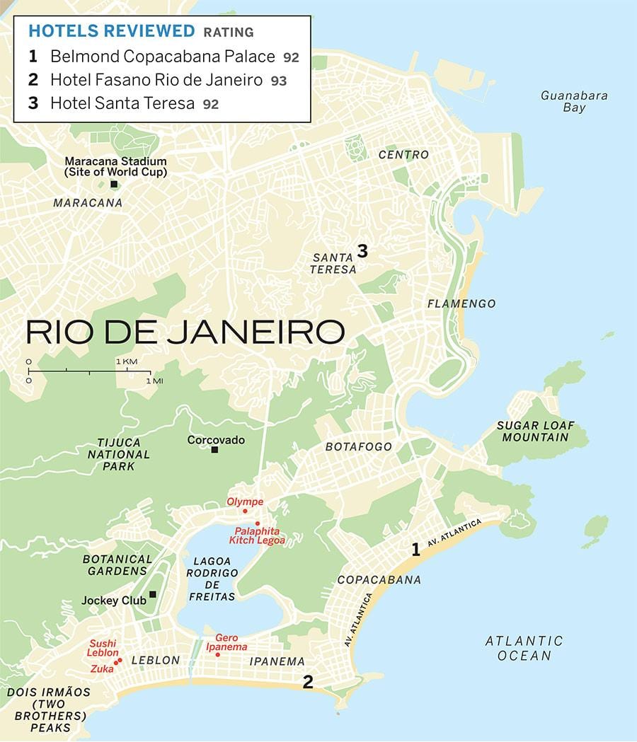 Rio de haneiro hotellid
