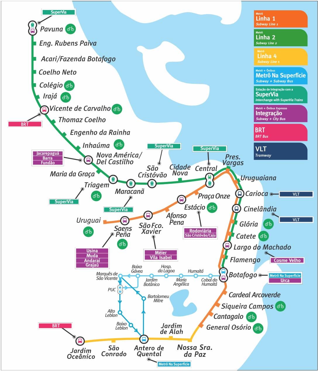 Rio metroo kaart pdf