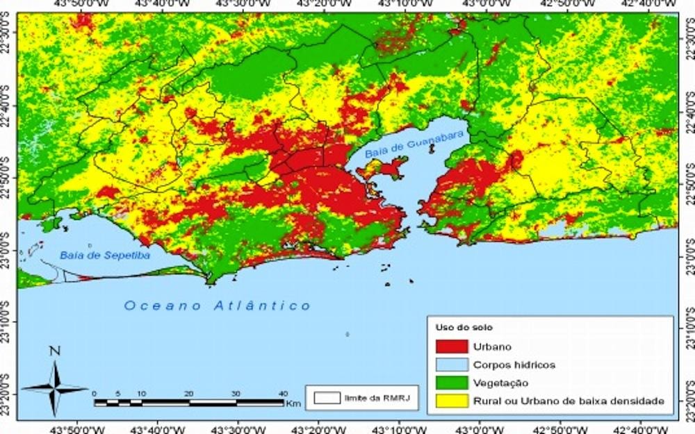 topograafiline kaart Rio