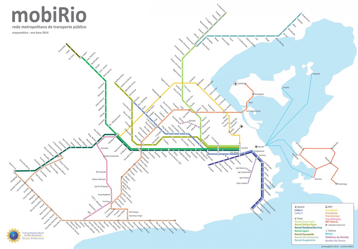 transiidi Rio kaart